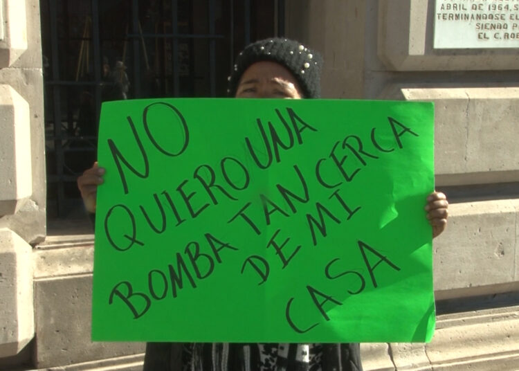 Protestan En La Plaza De Armas Por Presencia De Gaseras Cerca De