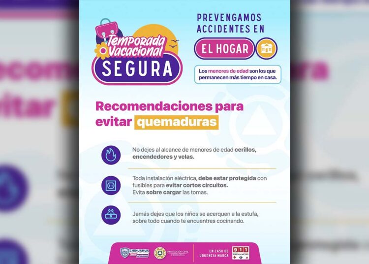 Emiten Recomendaciones Para Prevenir Accidentes En Casa Durante Periodo