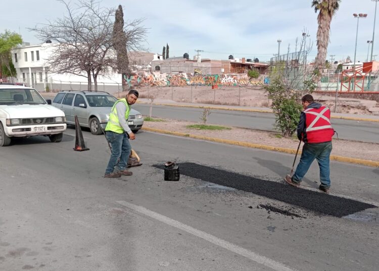 Conoce las zonas donde las cuadrillas de bacheo trabajarán hoy lunes