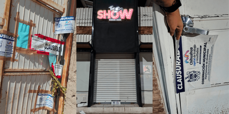 Realizó Municipio nueve clausuras del 24 al 30 de marzo