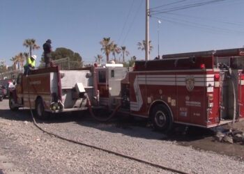 Incendio en domicilio en la colonia Nombre de Dios deja daños totales