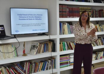 Difunden mecanismos de protección para personas defensoras