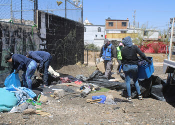 Retiran 6.2 toneladas de basura de cuatro puntos en la ciudad