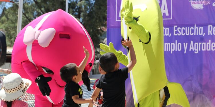Familias disfrutan domingo familiar en el parque ‘El Colibrí’
