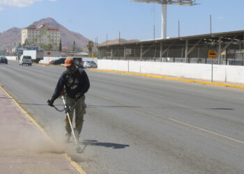 Limpian 175 mil metros cuadrados de avenidas al sur de la ciudad durante marzo