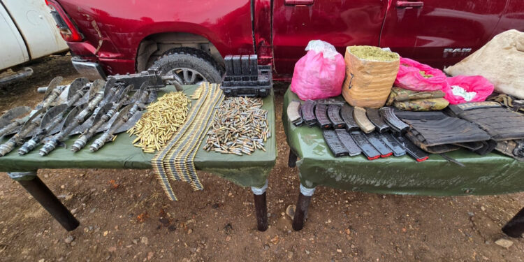 Desmantelan campamento tras enfrentamiento en Madera