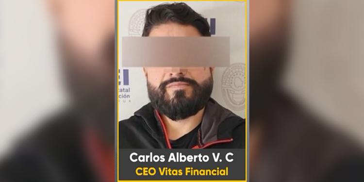 Director de Vitas Consulting queda en libertad tras pagar reparación de daño a víctima