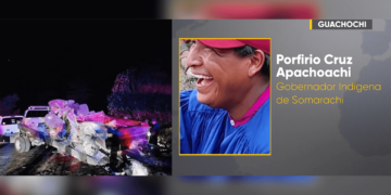 Muere gobernador indígena de Somarachi en accidente en Guachochi