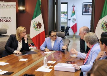 Gobernadora de Chihuahua acuerda acciones hídricas con el Gobierno Federal