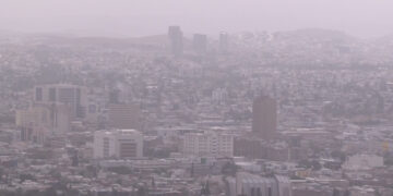 Vientos de hasta 68 km/h golpean la capital