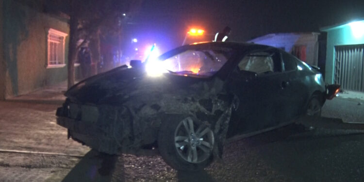 Provocó choque tras pasarse alto en Delicias