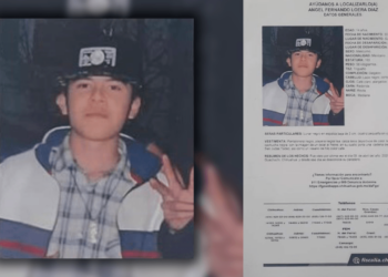 Piden ayuda para localizar a Ángel Fernando Loera Díaz