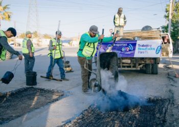 Repararán baches en estas zonas este 30 de abril