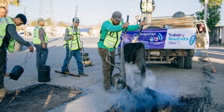 Repararán baches en estas zonas este 30 de abril