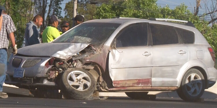 Conductor ebrio provoca carambola en Cuauhtémoc