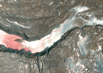 Este continente parece estar partiéndose en dos