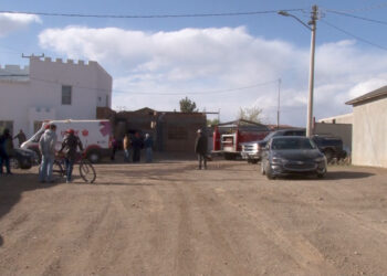 Conductor ebrio se estrella contra obra en construcción en Cuauhtémoc