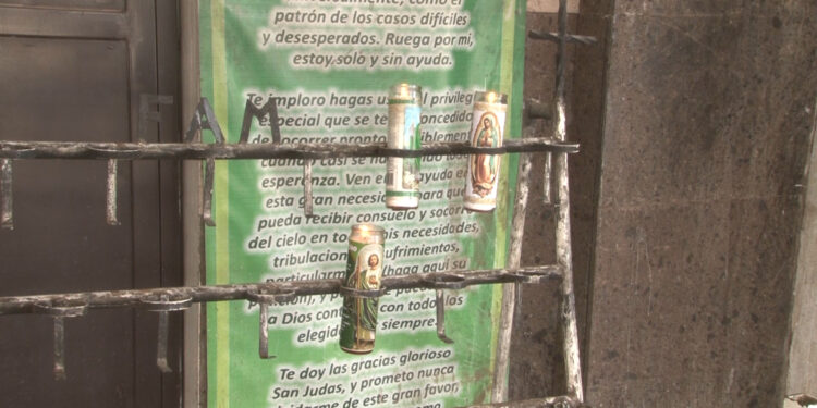 Realizan caminata de fe hacia San Judas Tadeo