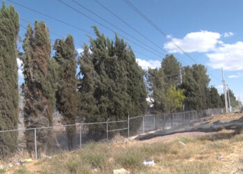 Se registra incendio en rancho entre Delicias y Meoqui