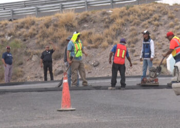 Colocan topes en cruce de Saucillo tras fatal accidente