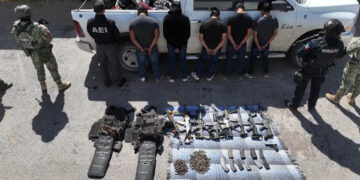 Detienen a cinco integrantes de grupo criminal en Guachochi