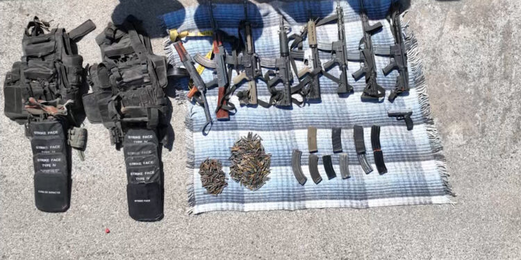 Detienen a cinco integrantes de grupo criminal en Guachochi