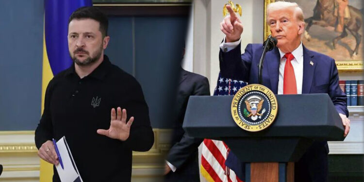 Trump acusa a Zelenski de dificultar acuerdo de paz