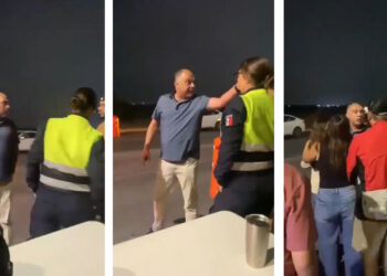 Amedrenta funcionario del PJF a oficial de tránsito en Saltillo con “mandarlo tablear”