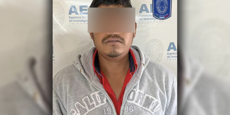 Capturó AEI a presunto homicida en el municipio de Guachochi