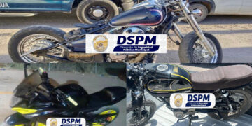 En distintos hechos, recuperan municipales 3 motocicletas robadas