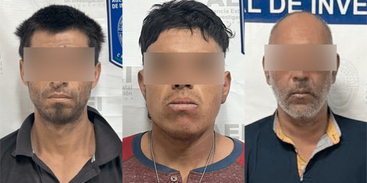 Capturan a tres presuntos agresores de mujeres en Parral