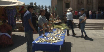 Las palmas son un elemento esencial en el Domingo de Ramos