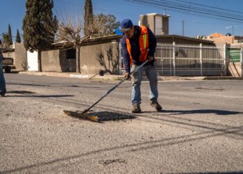 Habrá bacheo hoy martes en cuatro colonias de la capital