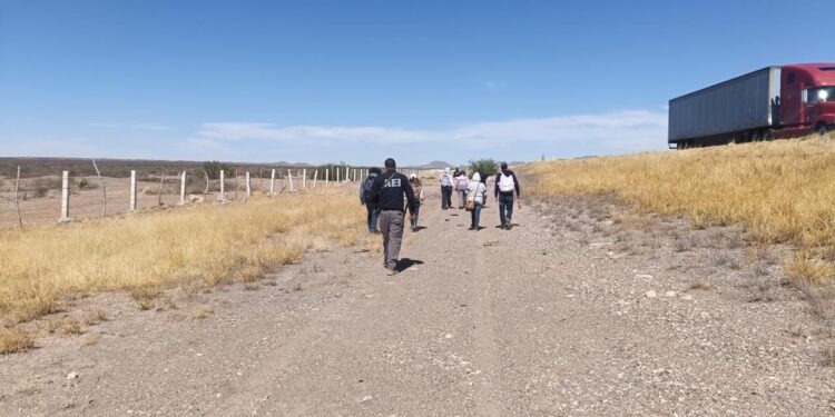 Realiza Fiscalía Sur operativo de búsqueda en Jiménez