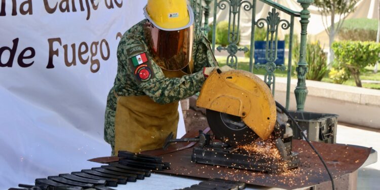 Primera semana positiva al programa de Canje de Armas 2025