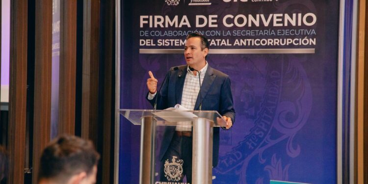 Firma Alcalde convenio con la Secretaría Ejecutiva del Sistema Estatal Anticorrupción