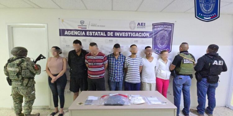 Vinculan a siete personas por delitos contra la salud en la colonia Mármol II