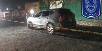 Encuentran vehículo utilizado en robo a camión de pasajeros