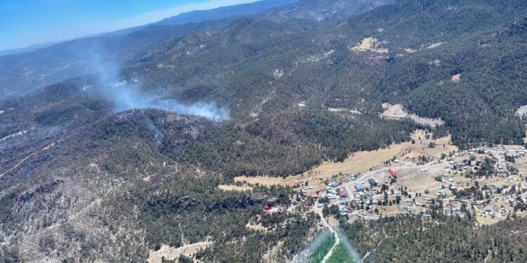 Atienden incendios en Ocampo y refuerzan acciones preventivas