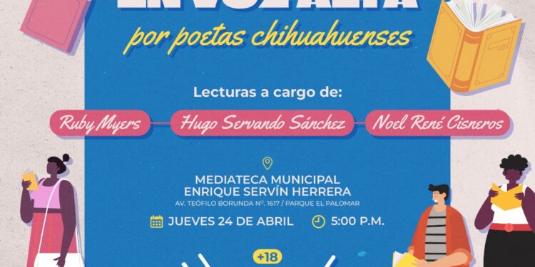 Invitan a lectura de poesía por el Día Mundial del Libro