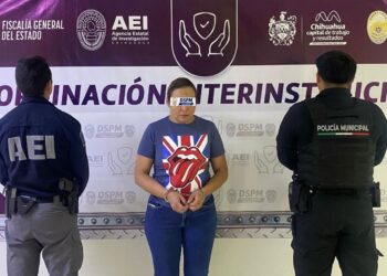 Detienen a mujer por simular robo con violencia en plaza Saucito