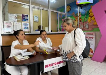Invita PCE a jornada de densitometrías para mujeres mayores de 50 años