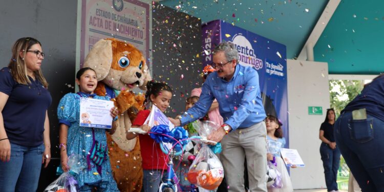 Celebran el Día de la Niñez en el Parque Colibrí y Museo Semilla