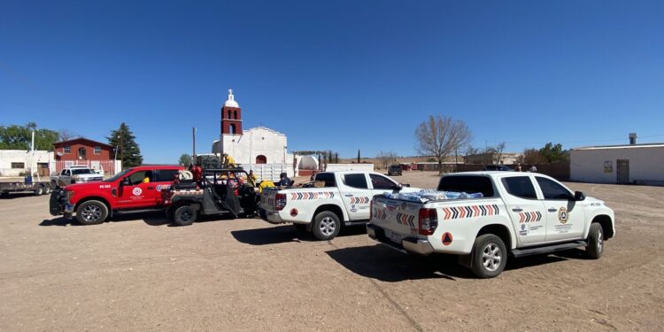 Establecen rutas de apoyo y suministro de víveres para combatientes de incendio en Guerrero
