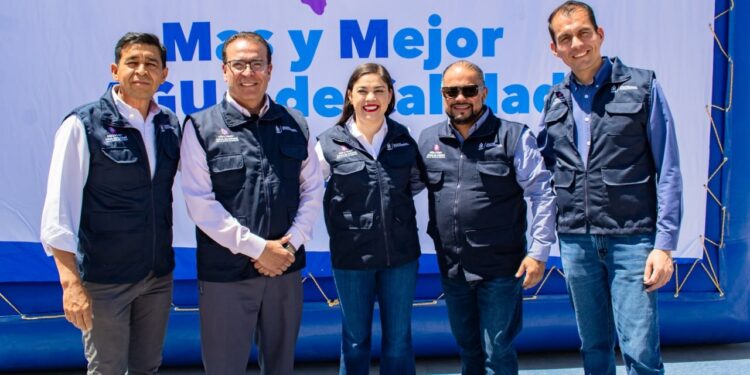 Inician en Meoqui los programas “Más y Mejor Agua” y de nomenclatura urbana