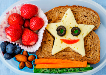 Opciones saludables para el refrigerio escolar