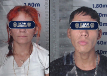 Detienen a pareja con presunta droga en la colonia 2 de Octubre