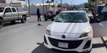 Adulta mayor herida tras ser atropellada en colonia Granjas