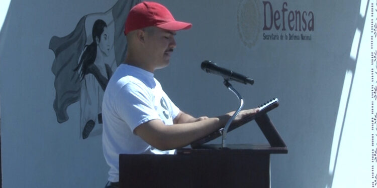 Conscriptos rinden protesta a la bandera en el 23 Batallón de Infantería