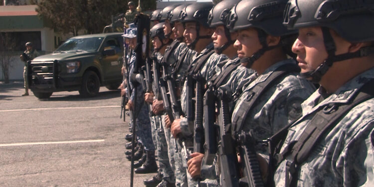 Conscriptos rinden protesta a la bandera en el 23 Batallón de Infantería